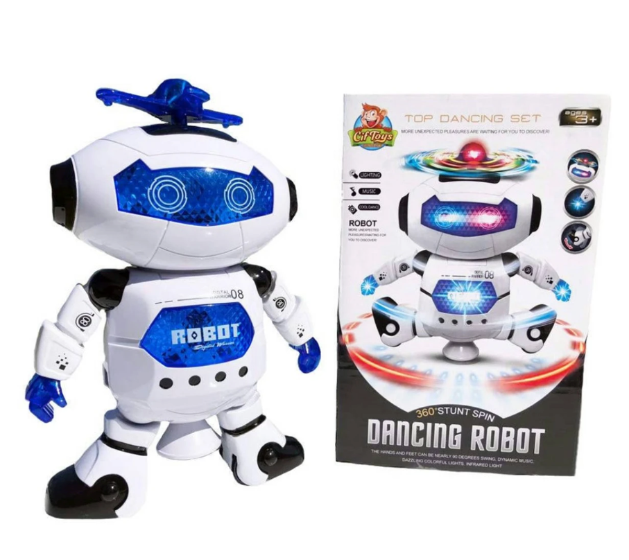 Electronic Dancing Robot Toy For Kids